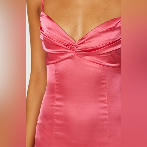 Beginning Boutique honey pink maxi dress BNWT US size 6 - Picture 4 of 4